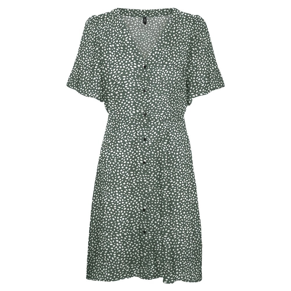 

Короткое платье Vero Moda Alba Short Sleeve, зеленый