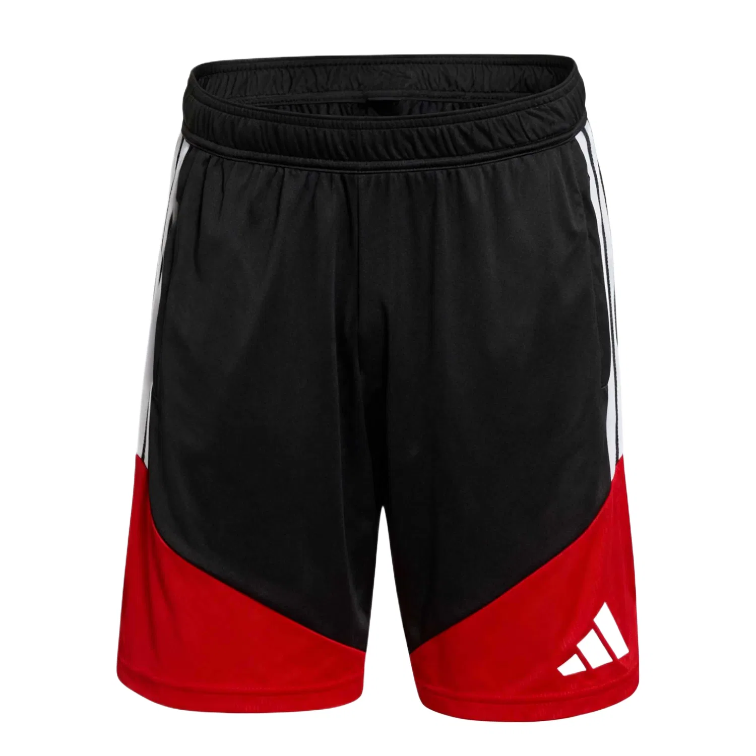 Шорты футбольные мужские Black, прямого кроя Adidas