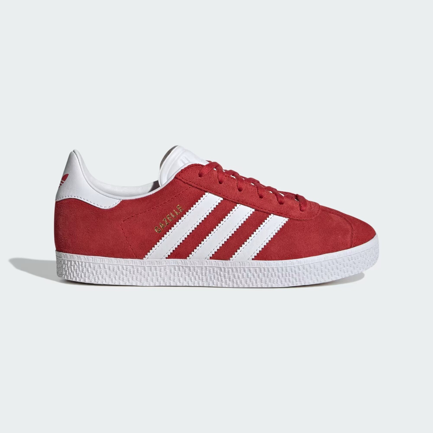 

Кроссовки Gazelle Adidas, цвет Better Scarlet/Cloud White/Gold Metallic