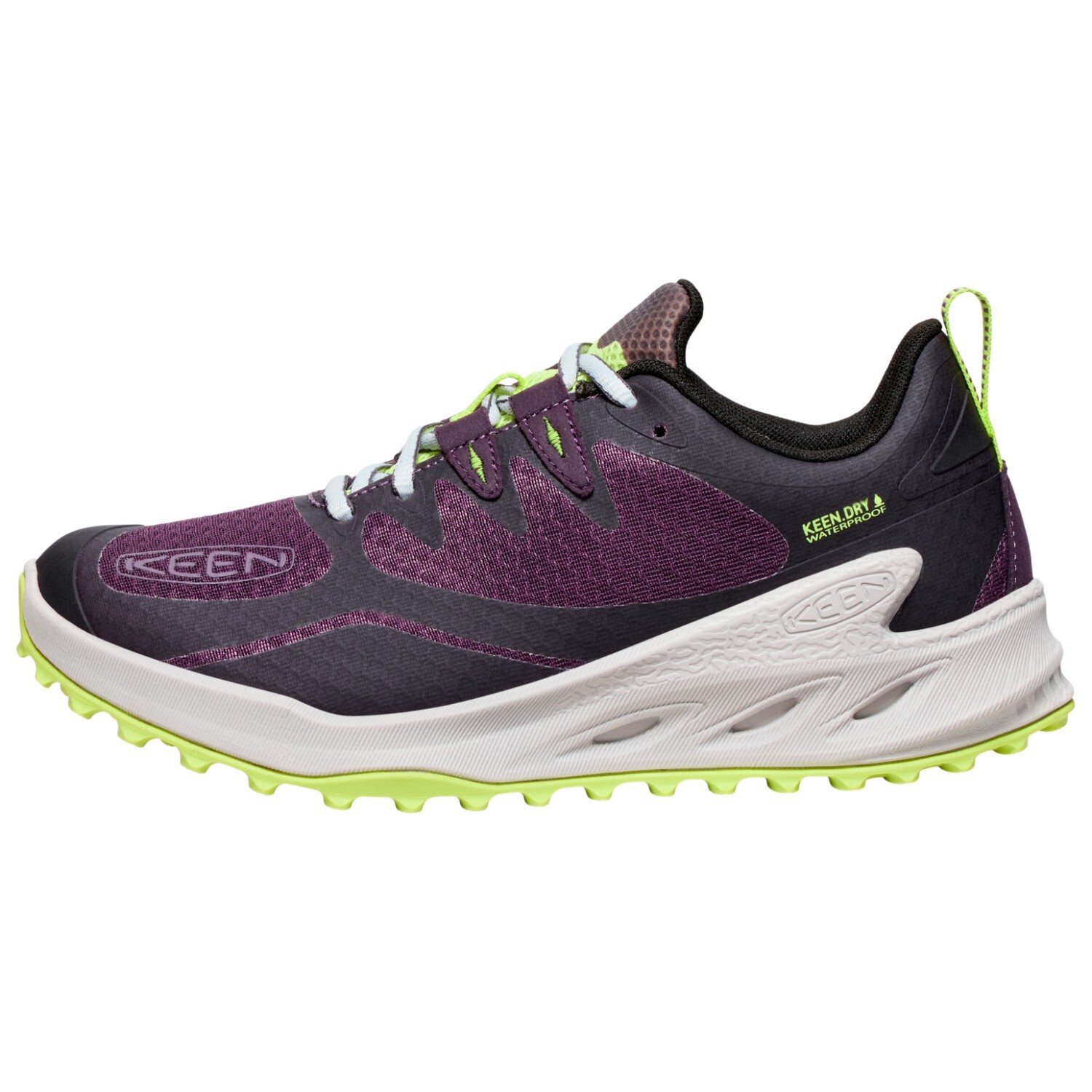

Мультиспортивная обувь Keen Zionic WP, цвет Plum Perfect/Daiquiri Green
