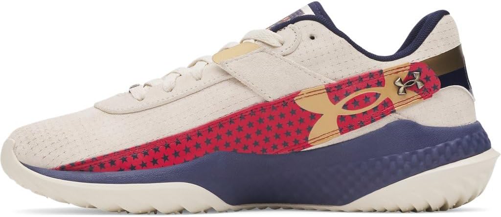 Under Armour мужские бейсбольные бутсы Harper 10 Pro Turf LE USA - промежуточная подошва Charged Cushioning, Stncrd — фото 2