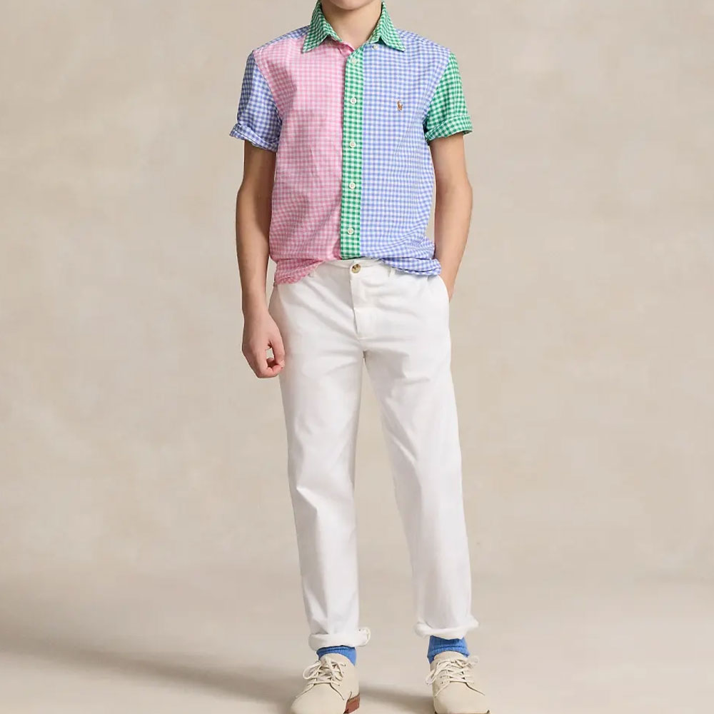Детская поло Ralph Lauren SS24 Мультиколор — фото 4