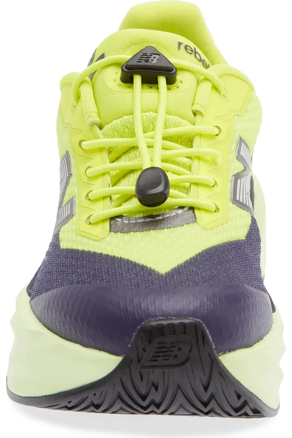 Детские кроссовки повседневные FuelCell Rebel New Balance, Alkaline Green/Boysenberry — фото 4