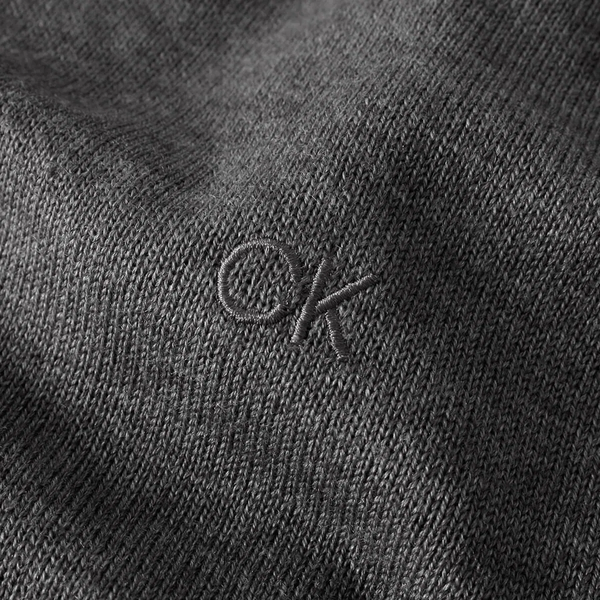 Мужской свитер с V-образным вырезом Calvin Klein, Slate Marl — фото 4