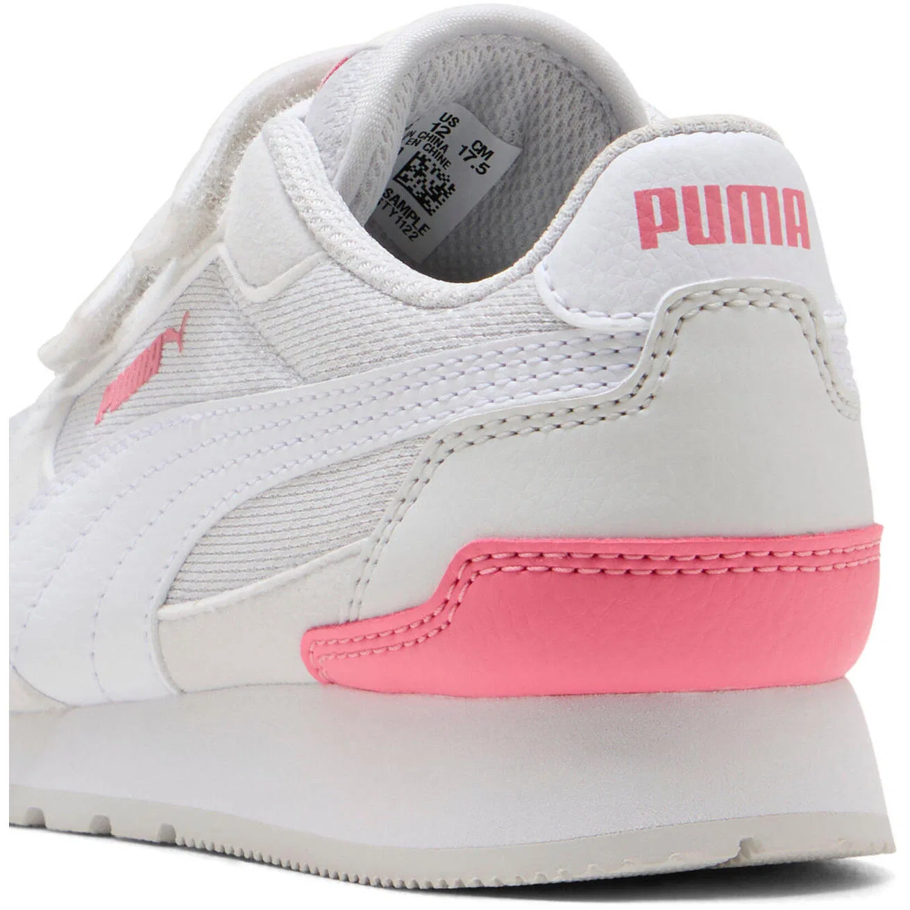 Детские кроссовки с сетчатым верхом Puma St Runner V4 Mesh V Ps, Grau — фото 4