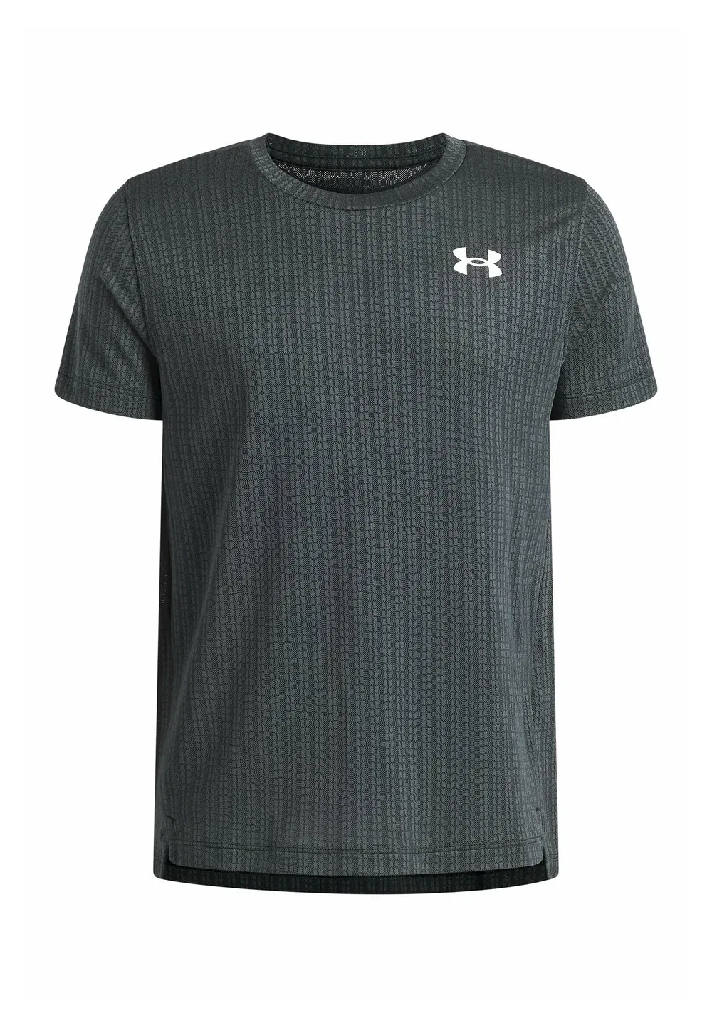 Спортивная футболка с жаккардовым рисунком и вентиляцией Under Armour, Ultimate Black