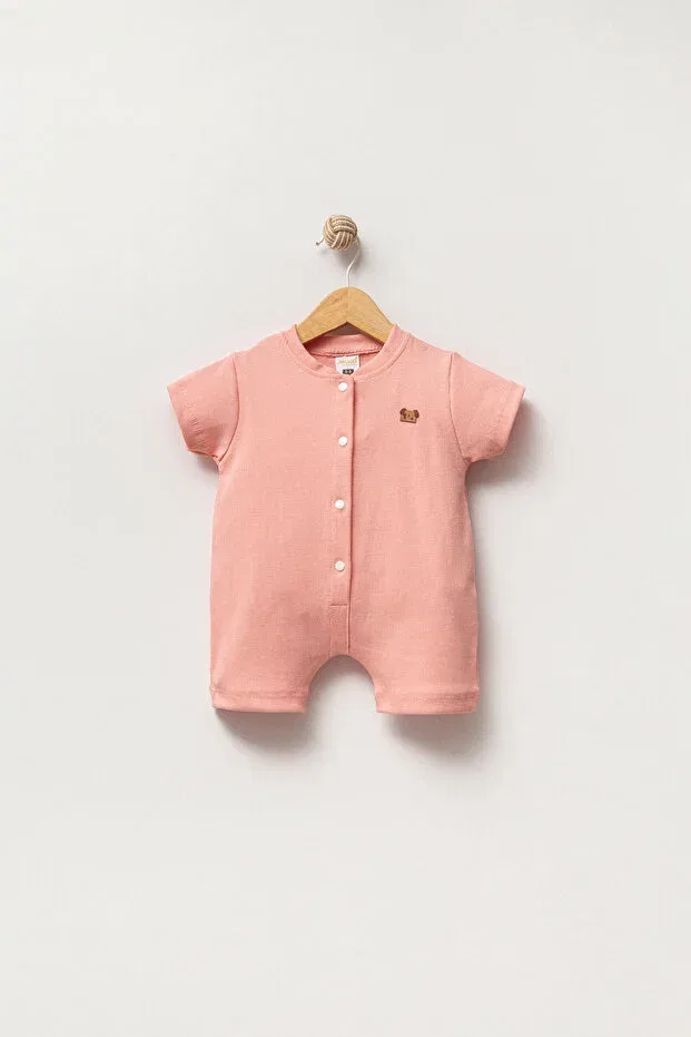 Детский комбинезон хлопковый Jikko Baby, Salmon