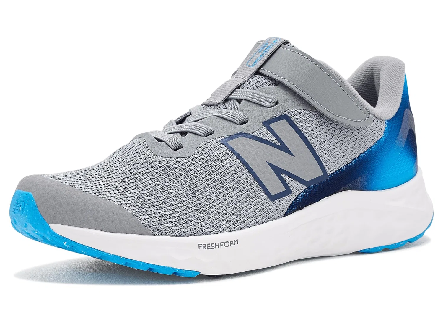 Кроссовки Arishi Hook-and-Loop (для маленьких детей) New Balance Kids, Slate Grey/Altitude — фото 2