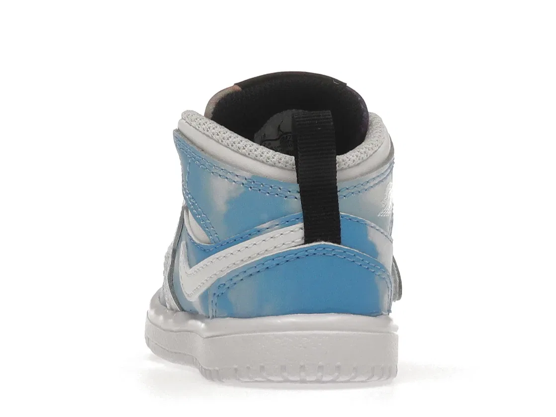 Детские кроссовки Lifestyle Jordan Sky Jordan 1 Jordan, University Blue/White-Black — фото 4