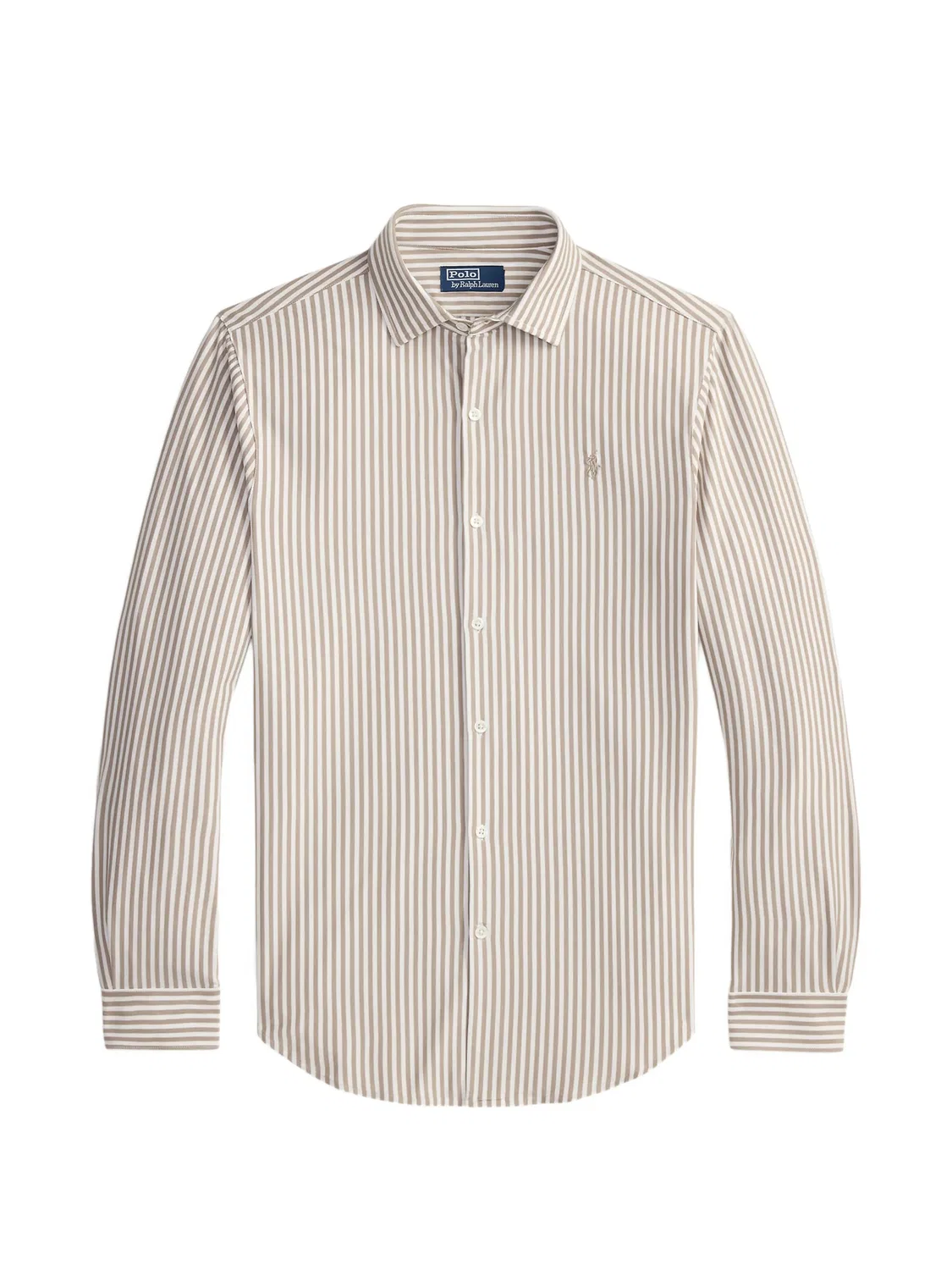 Рубашка Oxford в полоску Polo Ralph Lauren, нейтральные