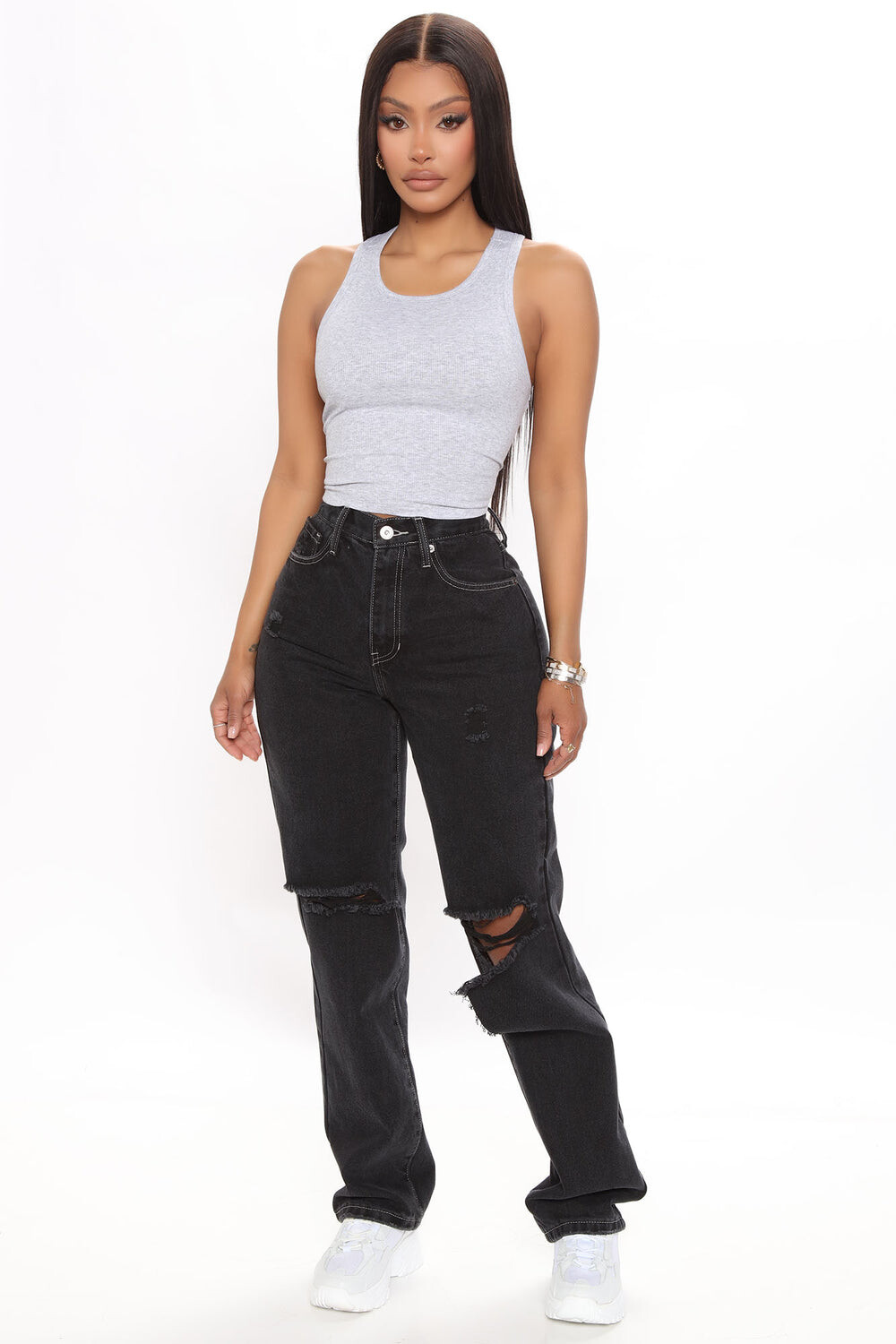 

Джинсы Fashion Nova FN23975FT02, черный