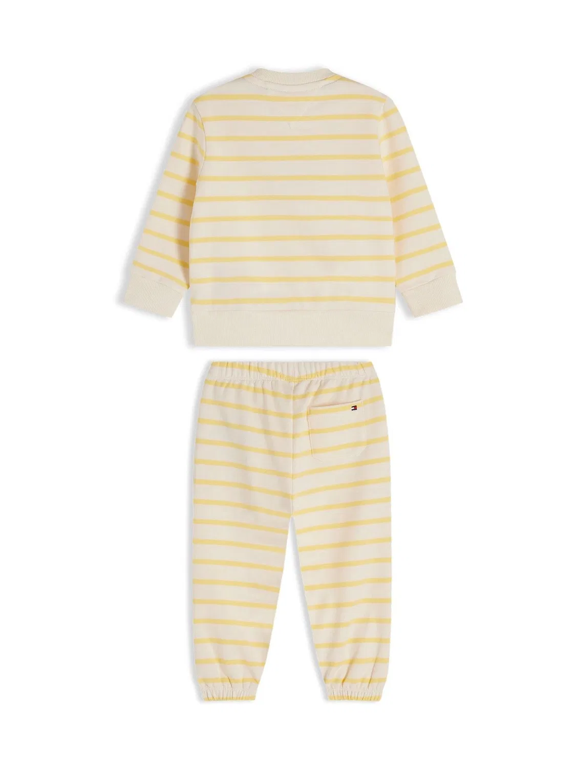 Спортивный костюм Tommy Hilfiger с логотипом Rope, желтый — фото 2