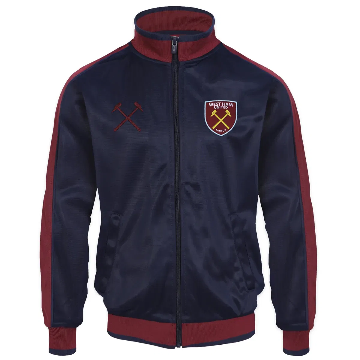 Детская куртка ретро с принтом West Ham United Fc, Navy