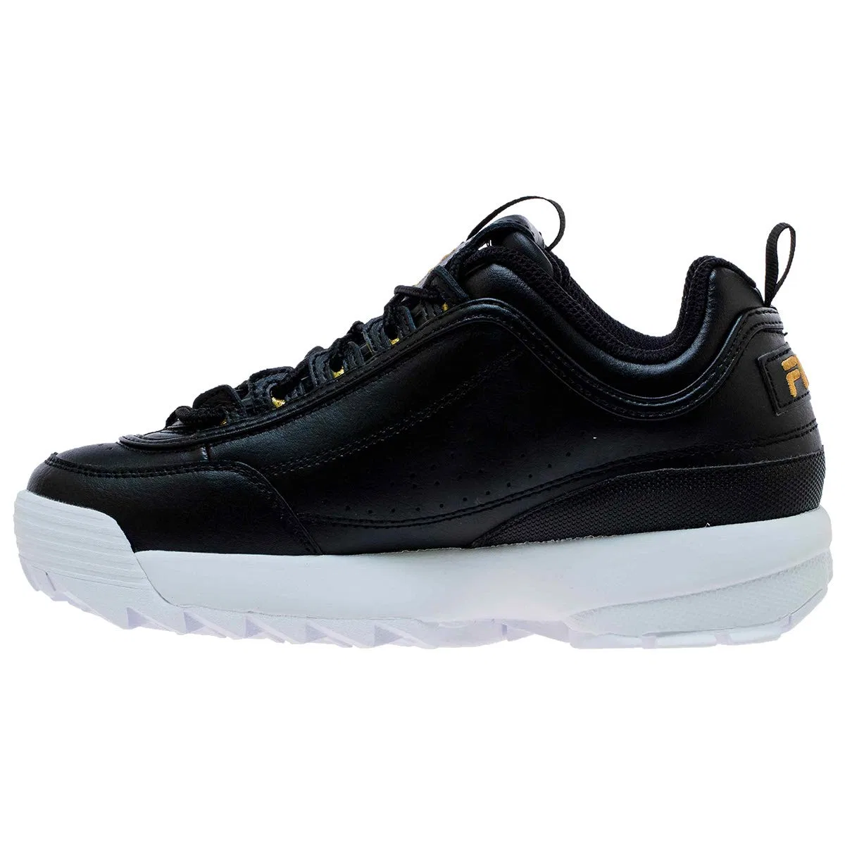 Детские кроссовки для мальчиков с принтом Disruptor Ii Fila, Metallic White — фото 3