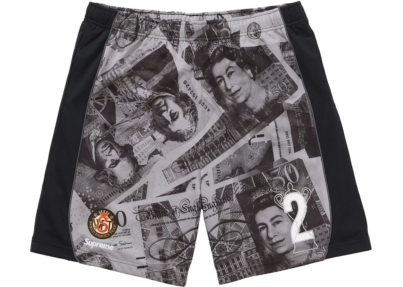 Мужские шорты с принтом Supreme Short, Black