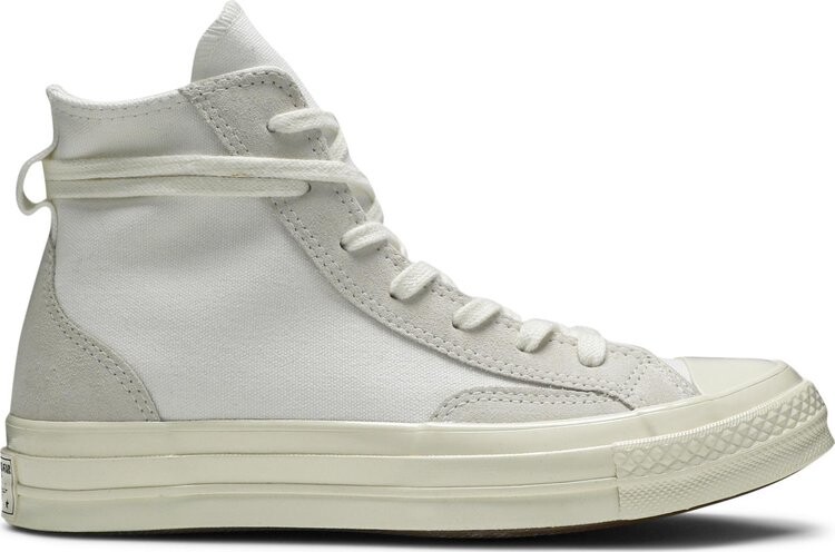 

Кроссовки Converse Chuck 70 High Final Club - White Egret, белый, Белый;серый, Кроссовки Converse Chuck 70 High Final Club - White Egret, белый