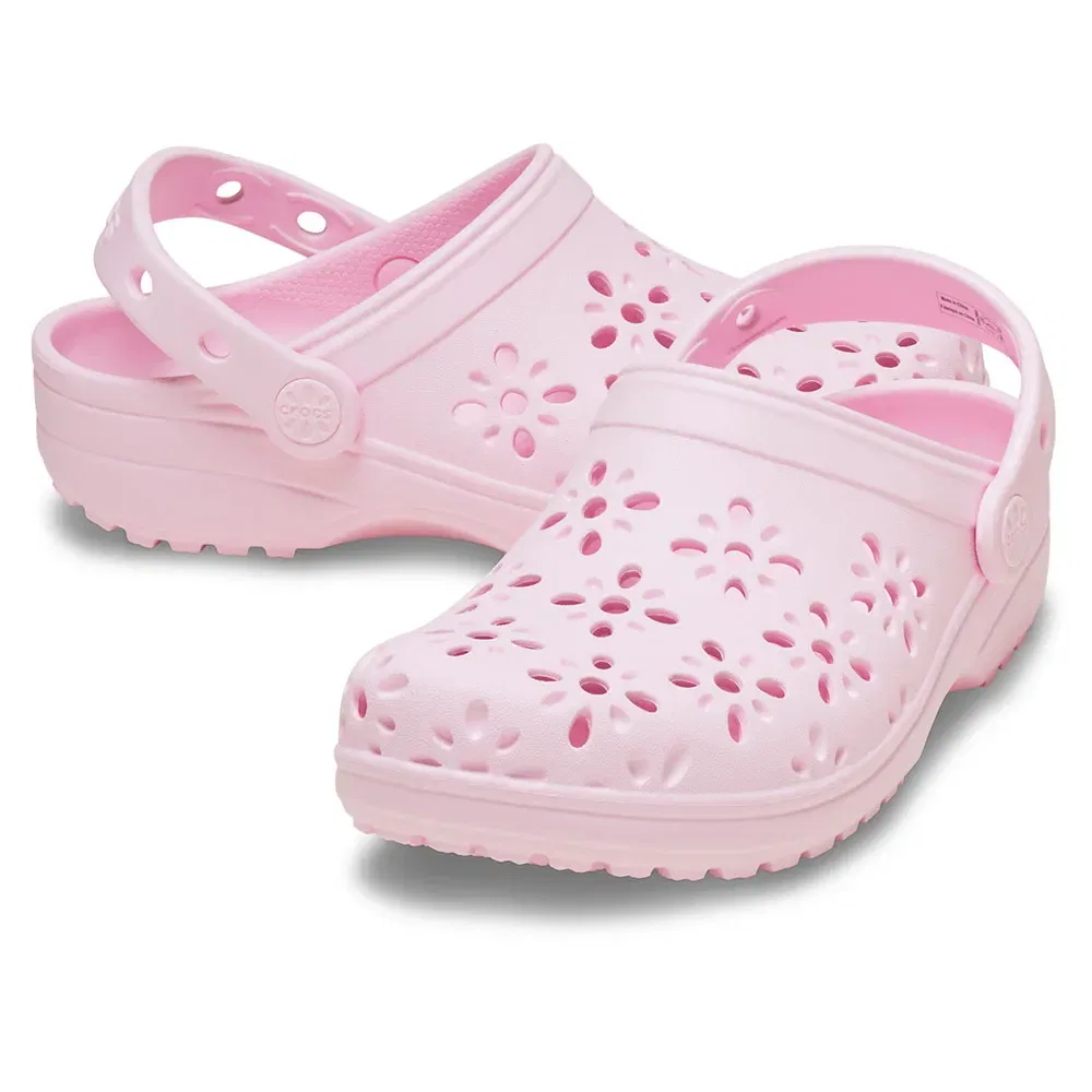 Комбинезон Classic Floral Cut Out T Crocs, розовый — фото 4