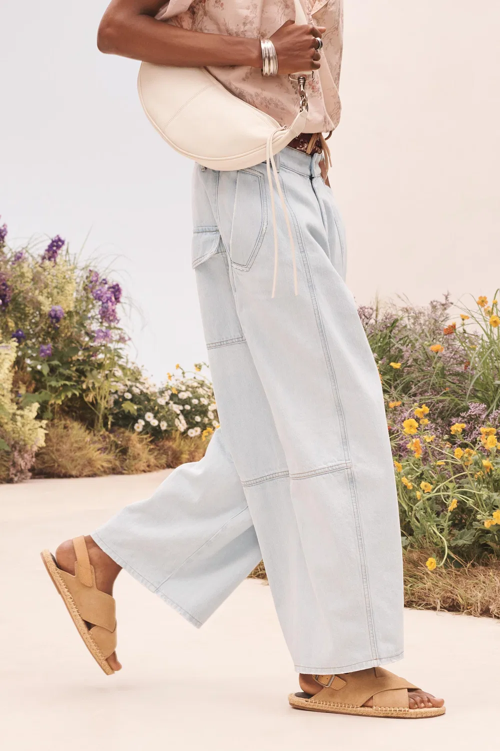 Штаны DNM BLLN ZARA, Mid-blue — фото 2