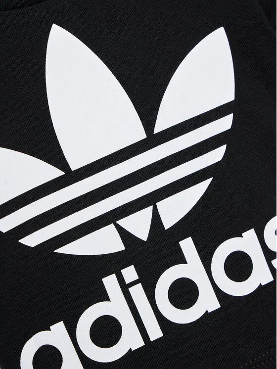 Футболка regular fit Trefoil Adidas, черный — фото 4