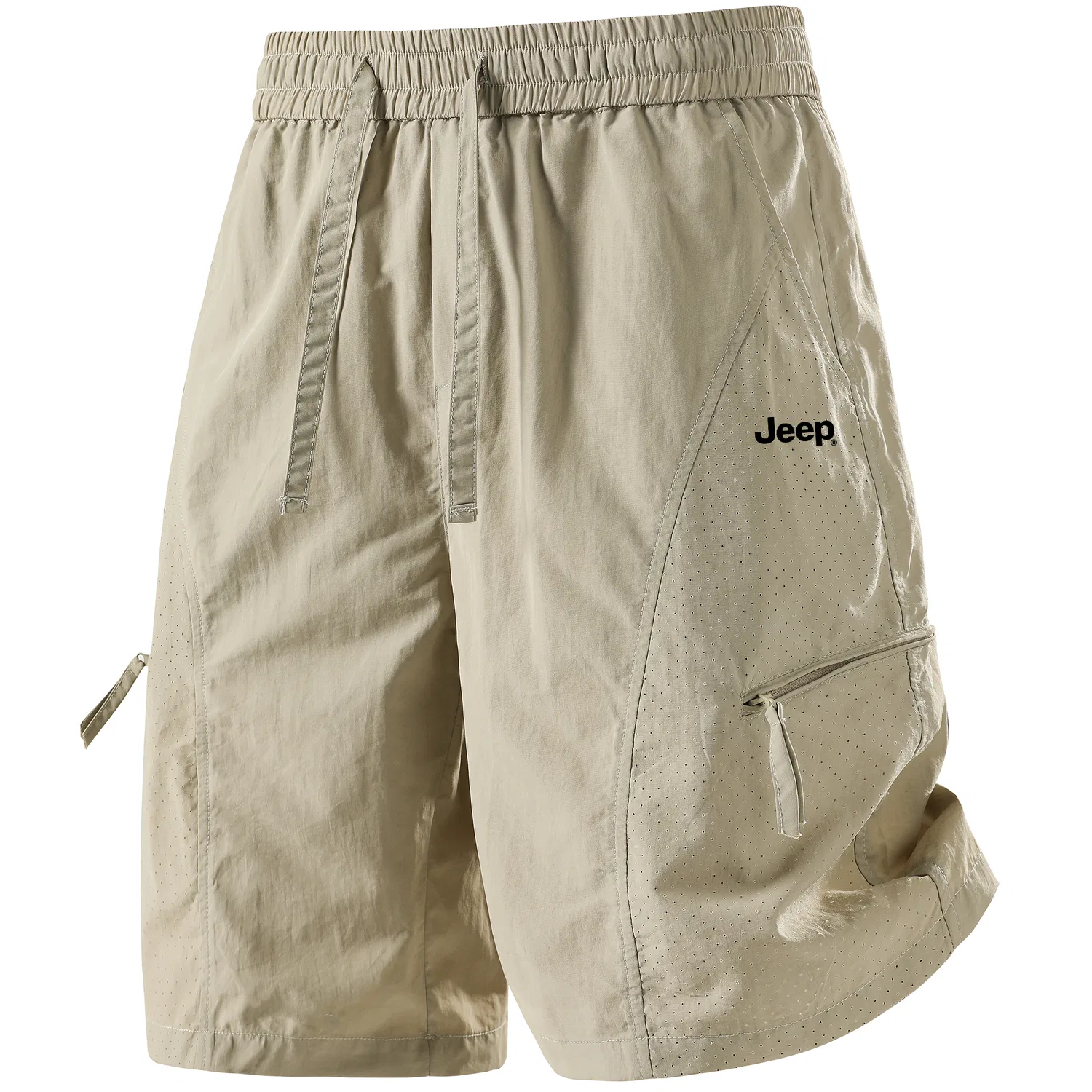 Детские шорты свободного кроя Jeep Leisure Collection, White Gray