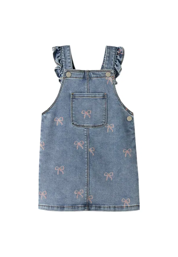 Платье джинсовое Dress denim Name It, Medium Blue Denim, синий — фото 3