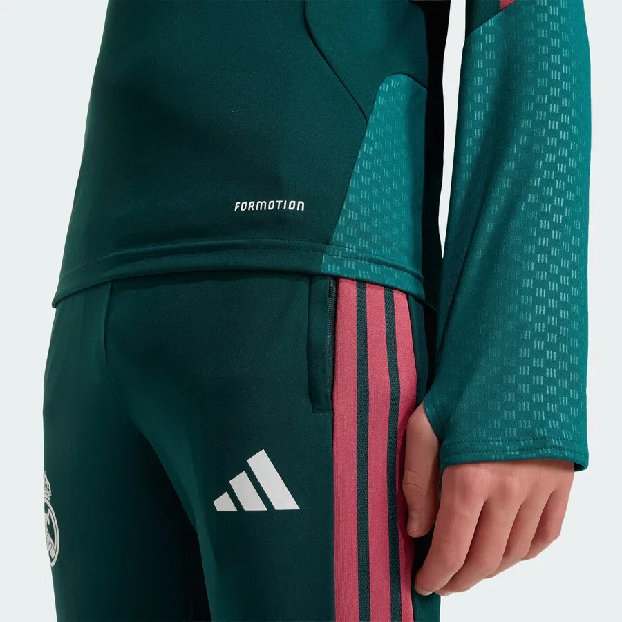 Футболка ADIDAS PERFORMANCE Performance Shirt 'Real Madrid 26/27 Tiro26 Competition' темно-зеленого цвета — фото 4