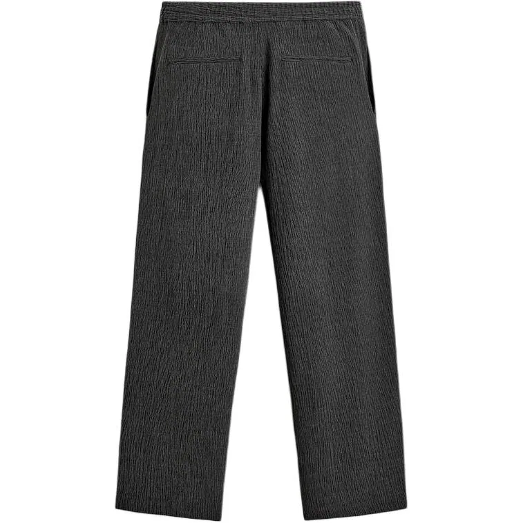 Мужские повседневные брюки прямого кроя Charcoal Gray ZARA, Charcoal Gray — фото 3