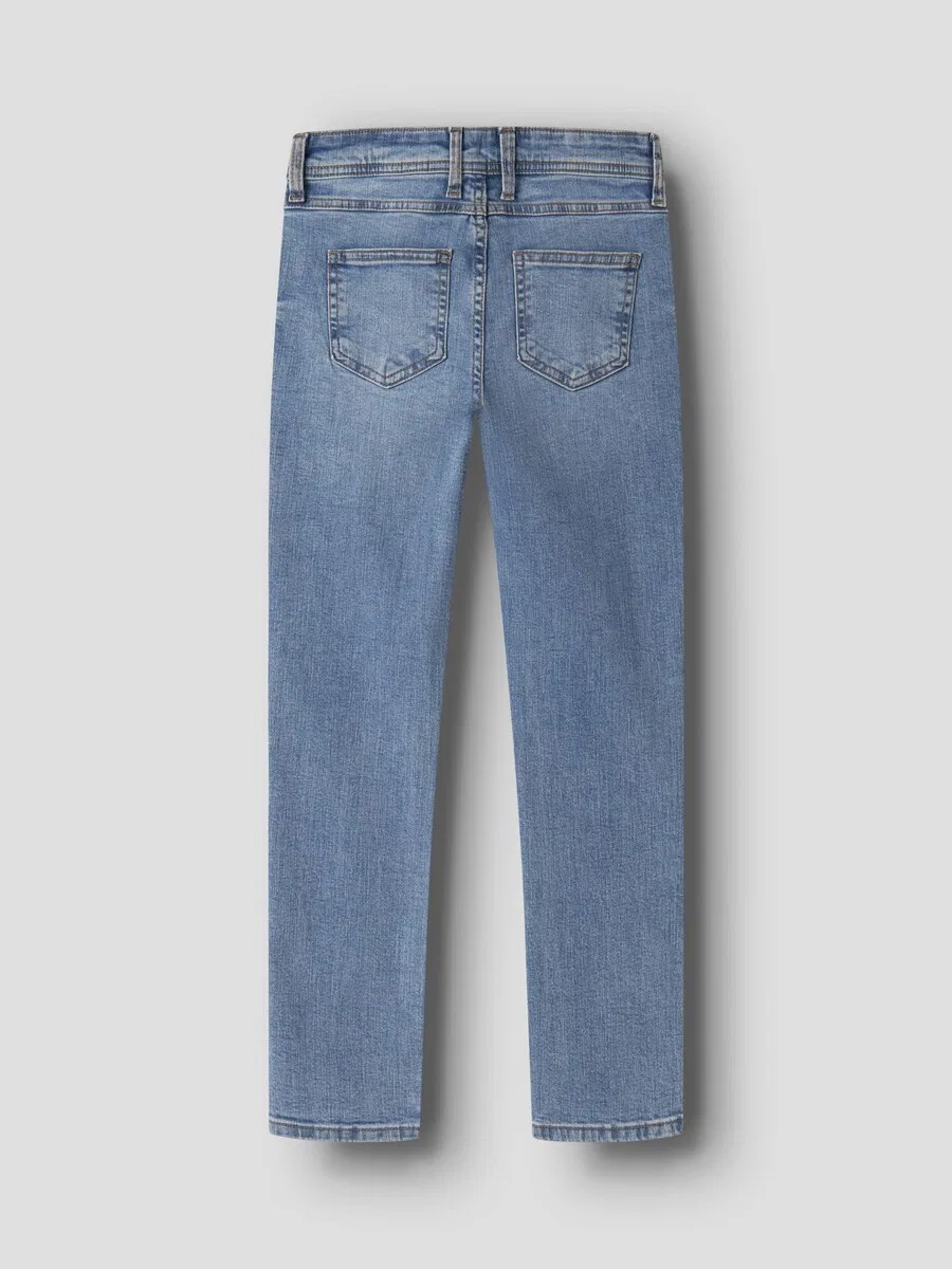 Джинсы NAME IT Slim fit 'NKMSILAS' цвета «ночной синий», «синий деним» — фото 2