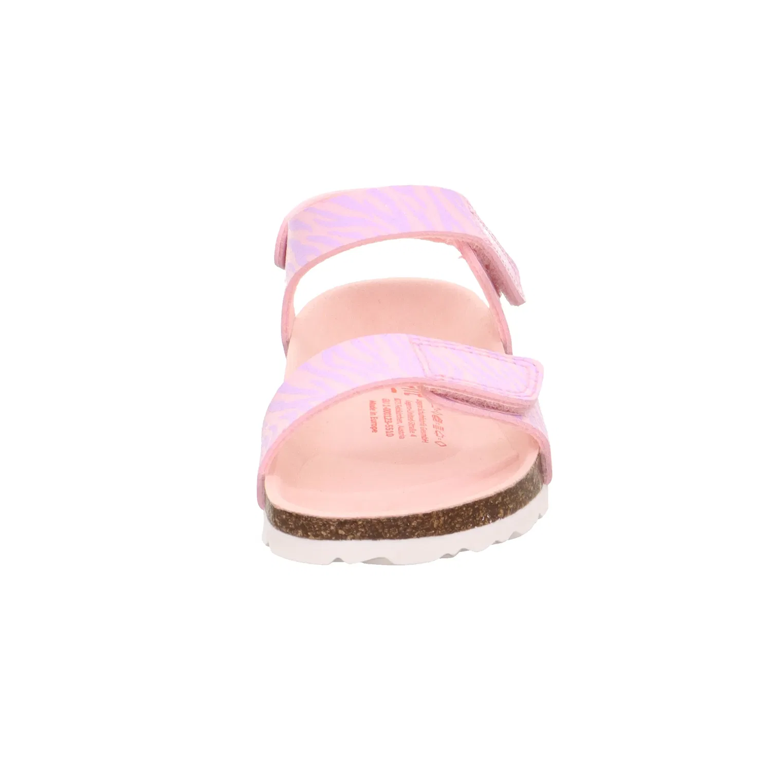 Сандалии с глубоким ложем FUSSBETTPANTOFFEL Superfit, розовый — фото 4