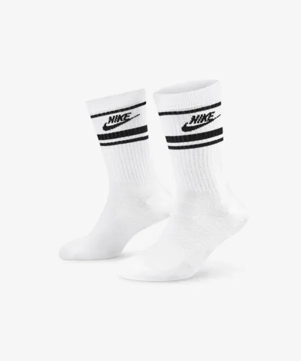Носки Nike Everyday Essential Cushioned, белый/черный/черный