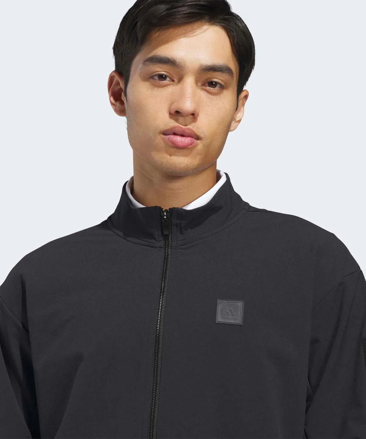 Мужская ветровка с принтом Adidas Golf, Black — фото 3