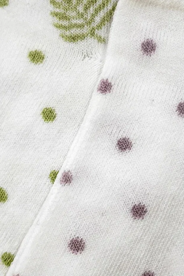 Детские носочки для девочек с принтом Cocole Socks, Multicolor — фото 3