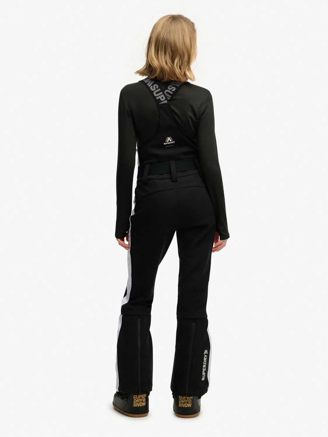 Комбинезон лыжный Luxe Ski Superdry, черный — фото 2
