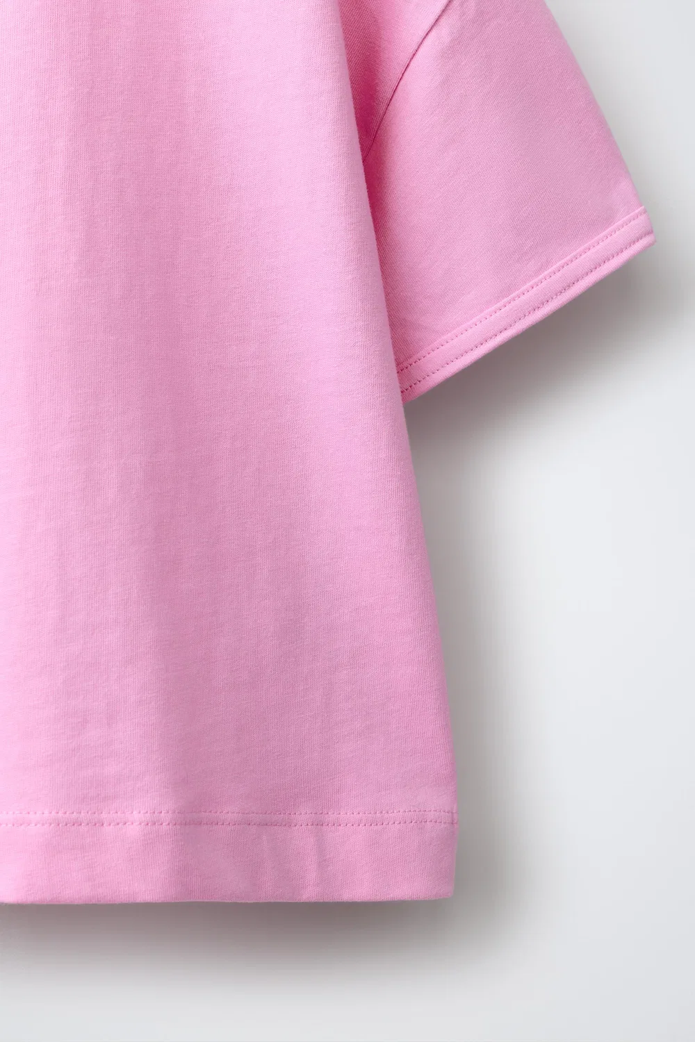 ПРОСТАЯ ФУТБОЛКА ZARA, Pink — фото 4