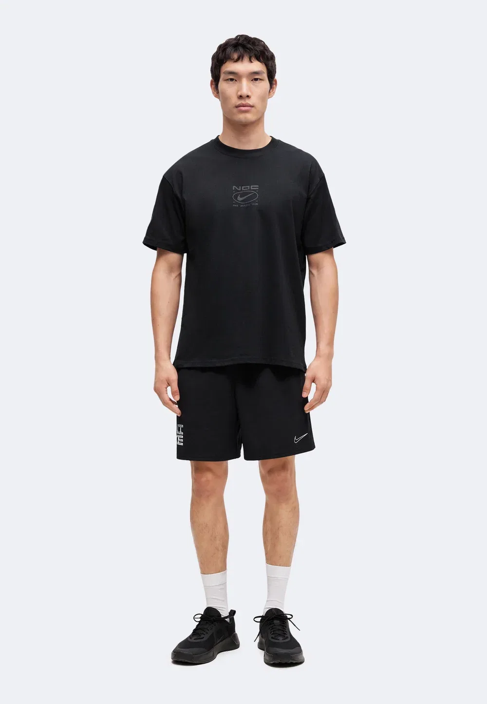 Футболка - футболка с принтом Nike Performance, Black — фото 2