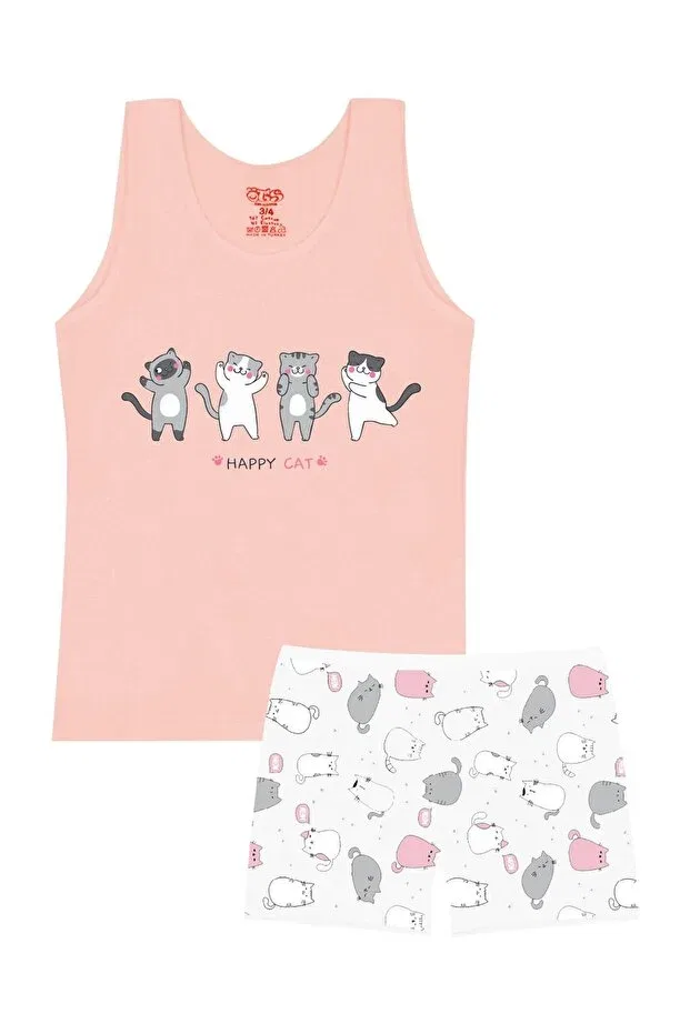 Детский комплект нижнего белья для девочек хлопковый Boxer Shorts Öts, Salmon