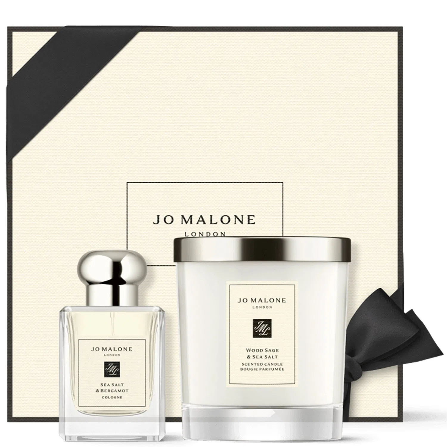 Набор парфюмерной воды и свечи Sea Salt Cologne & Candle Gift Set Jo Malone London — фото 2
