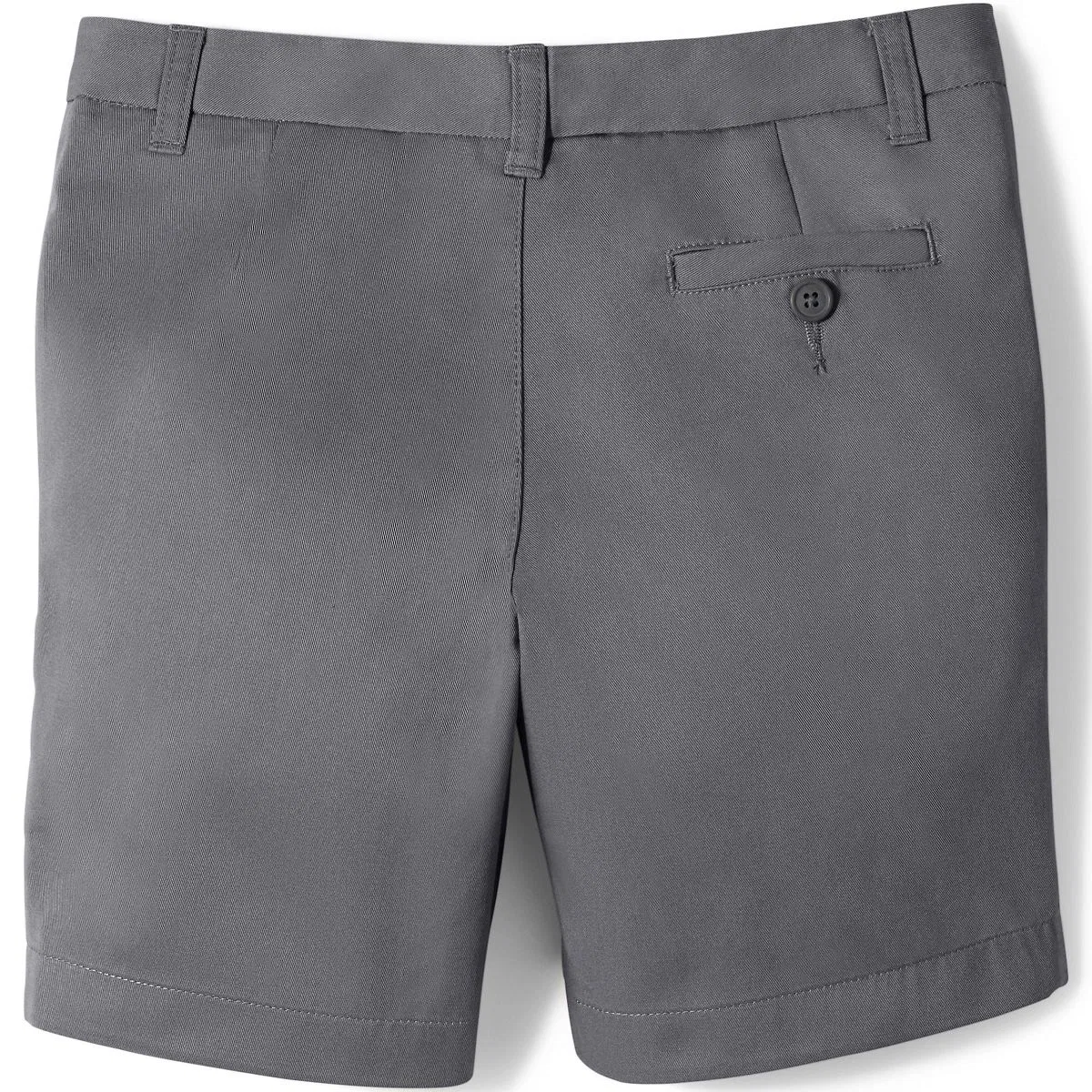 Детские шорты для девочек хлопковые Lands' End, Arctic Gray — фото 4
