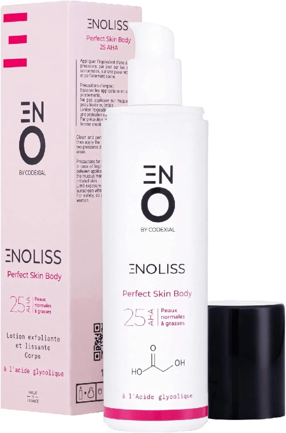 Лосьон для тела отшелушивающий Codexial Enoliss Perfect Skin Body 25 AHA, 100 мл, 2 шт