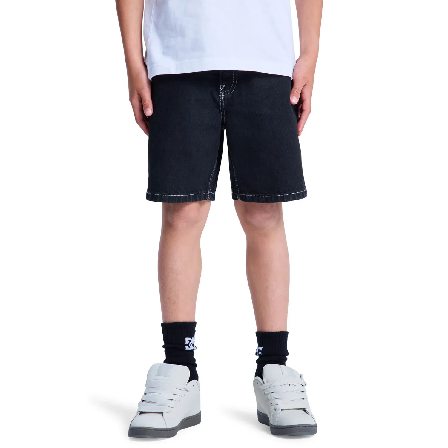 Детские шорты для мальчиков свободного кроя Baggy DC Shoes, Negro