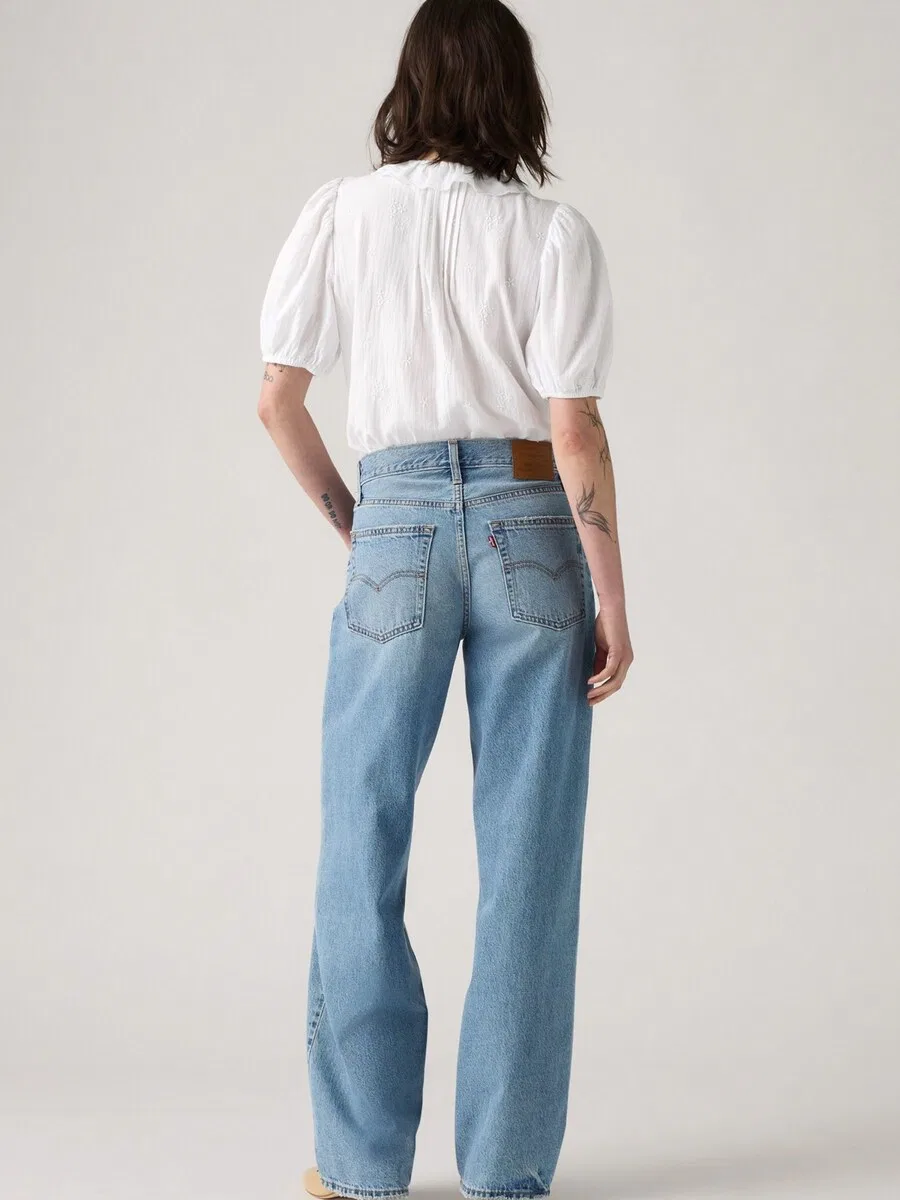 Джинсы LEVI'S Baggy Jeans 'BAGGY DAD' синего цвета — фото 3