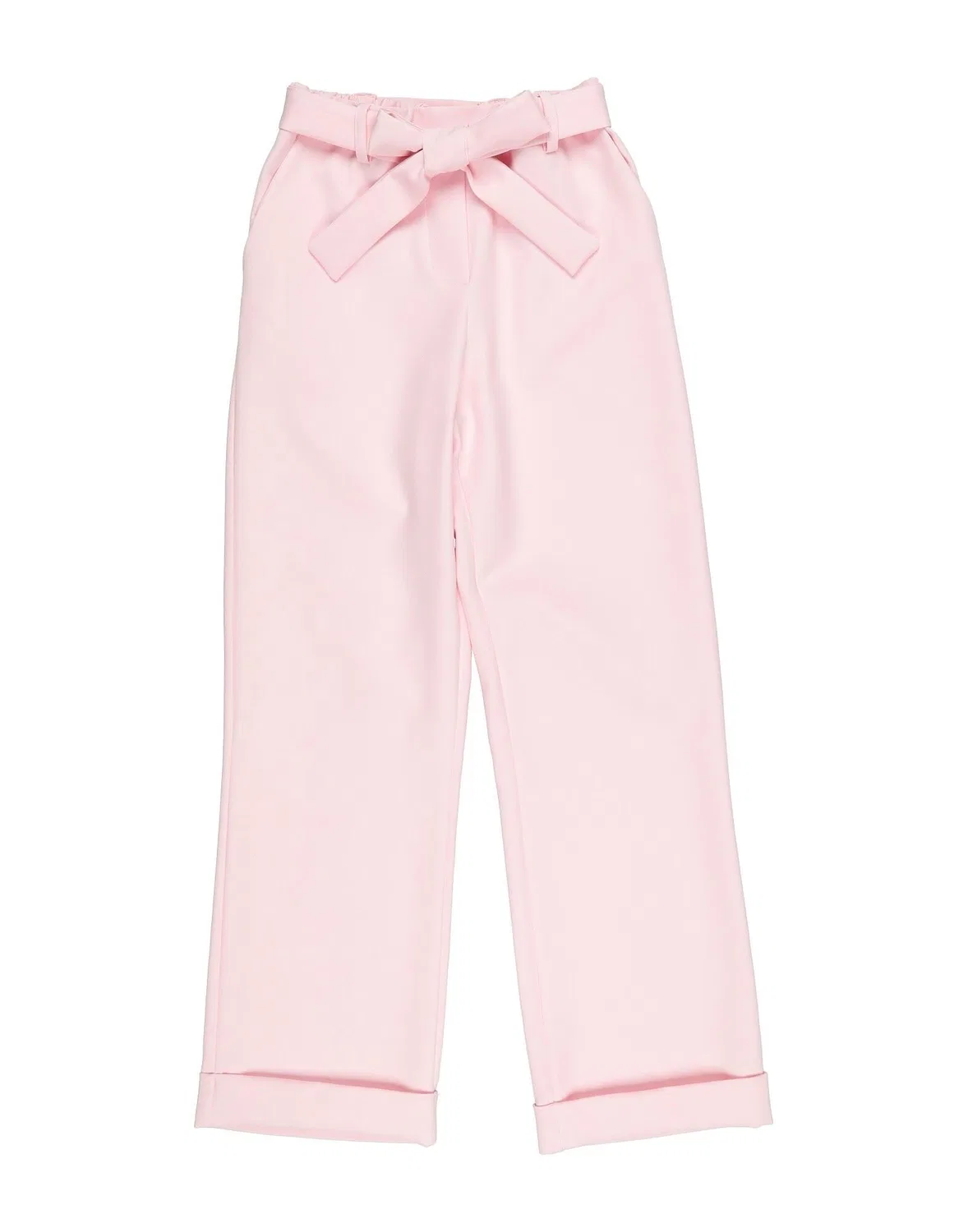 Брюки из крепа с поясом Miss Grant, Light Pink