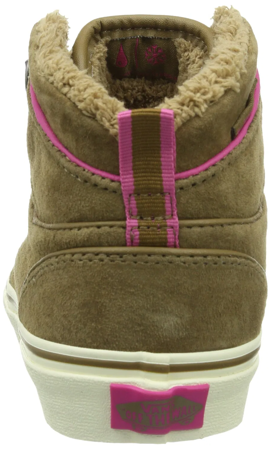 Детские кроссовки для девочек с высоким верхом Atwood Hi Vans, Fuchsia Brown — фото 3