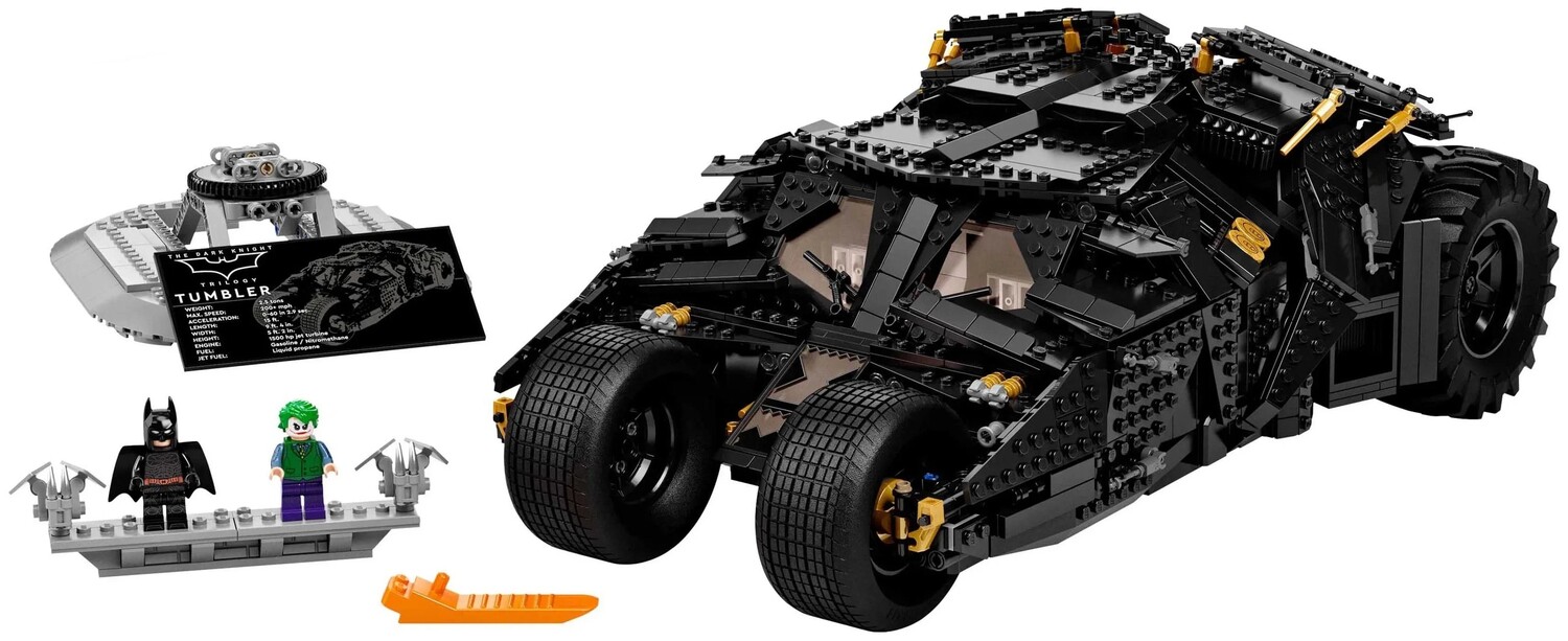 Конструктор Lego 76240 DC Batman Heroes Бэтмобиль «Тумблер» — фото 2