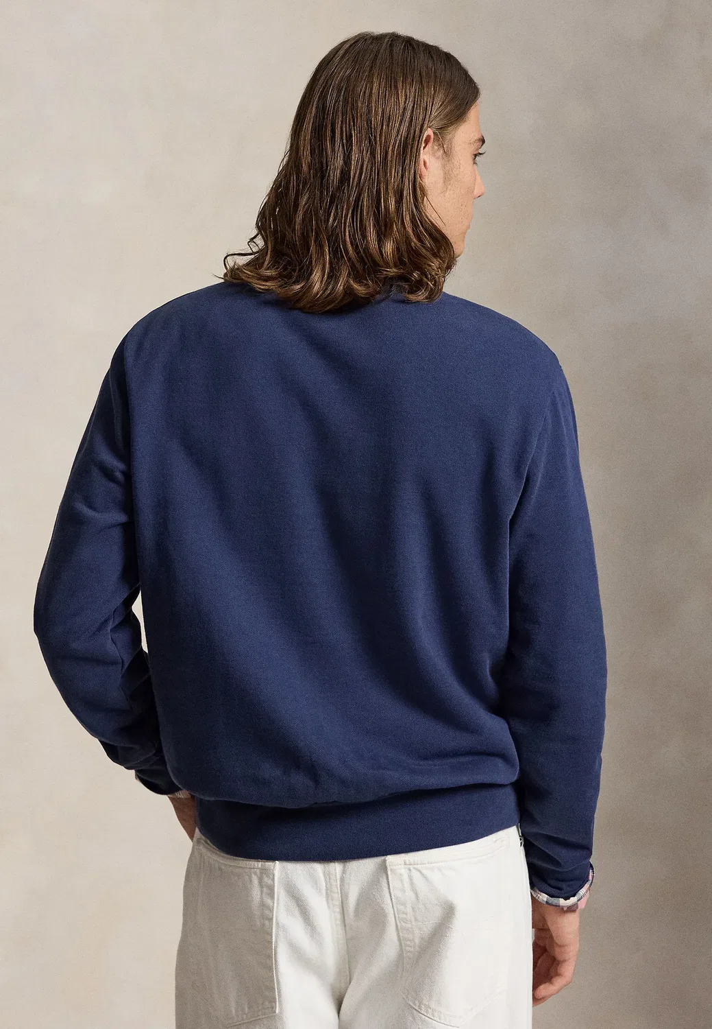 Толстовка с петлевой структурой - толстовка Polo Ralph Lauren, Cruise Navy — фото 3