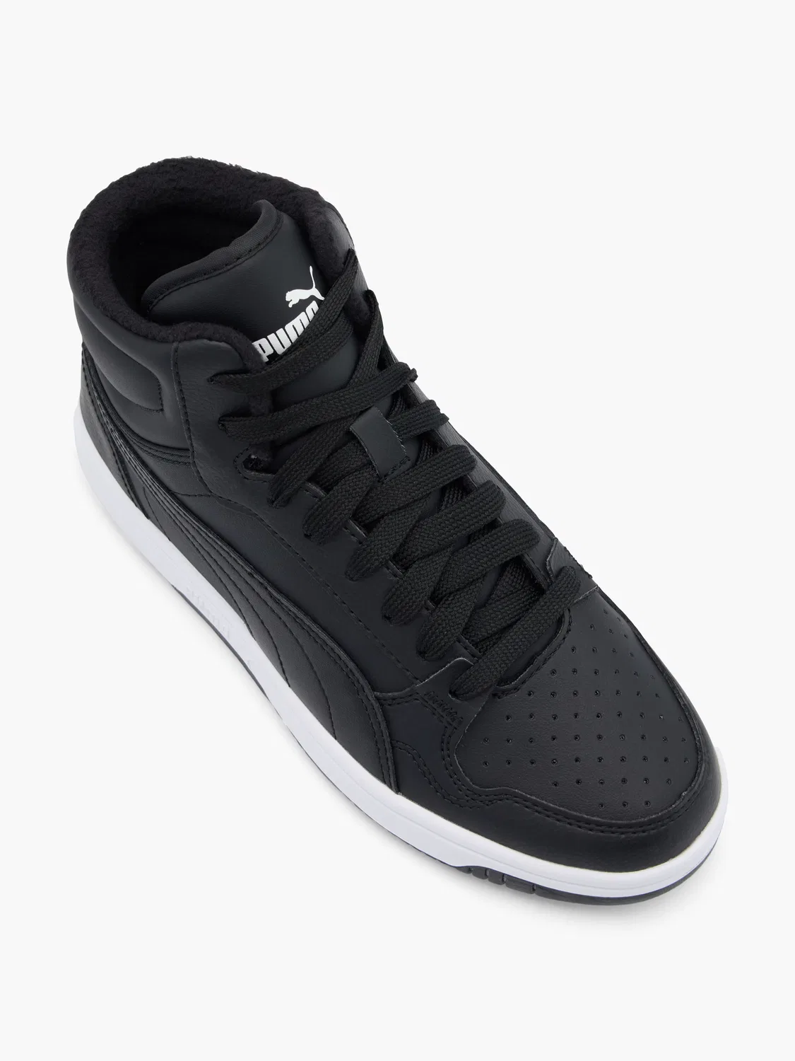 Детские кроссовки высокие PUMA REB-L MID WTR JR, черный — фото 2