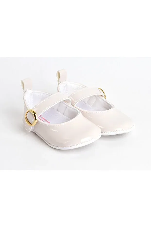 Детские балетки для девочек хлопковые Baby Pattini, Powder