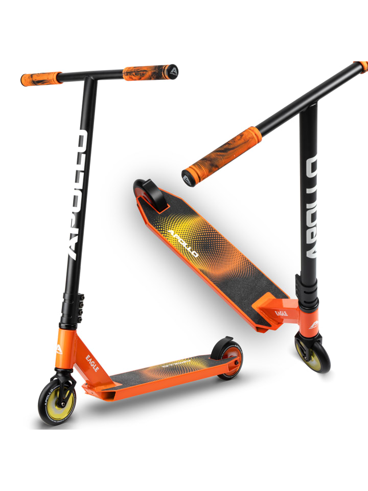 

Apollo Детский трюковый самокат "Орел" в черно-оранжевом цвете