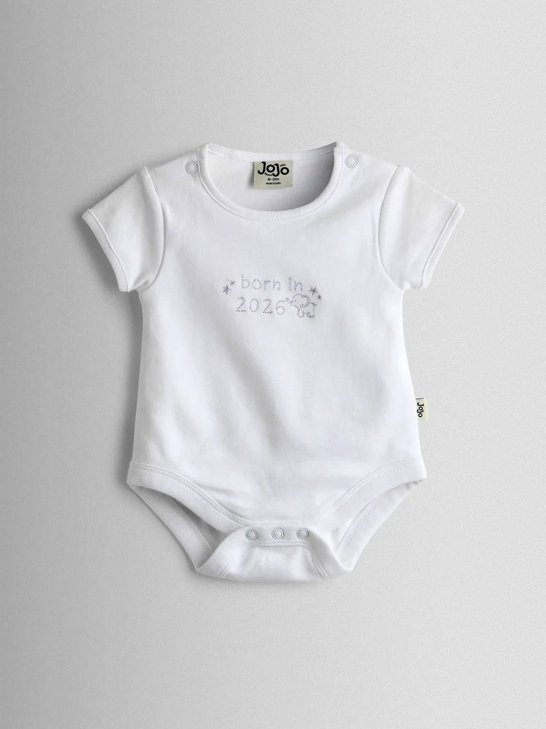 Боди JoJo Maman Bébé Born in 2026, белый