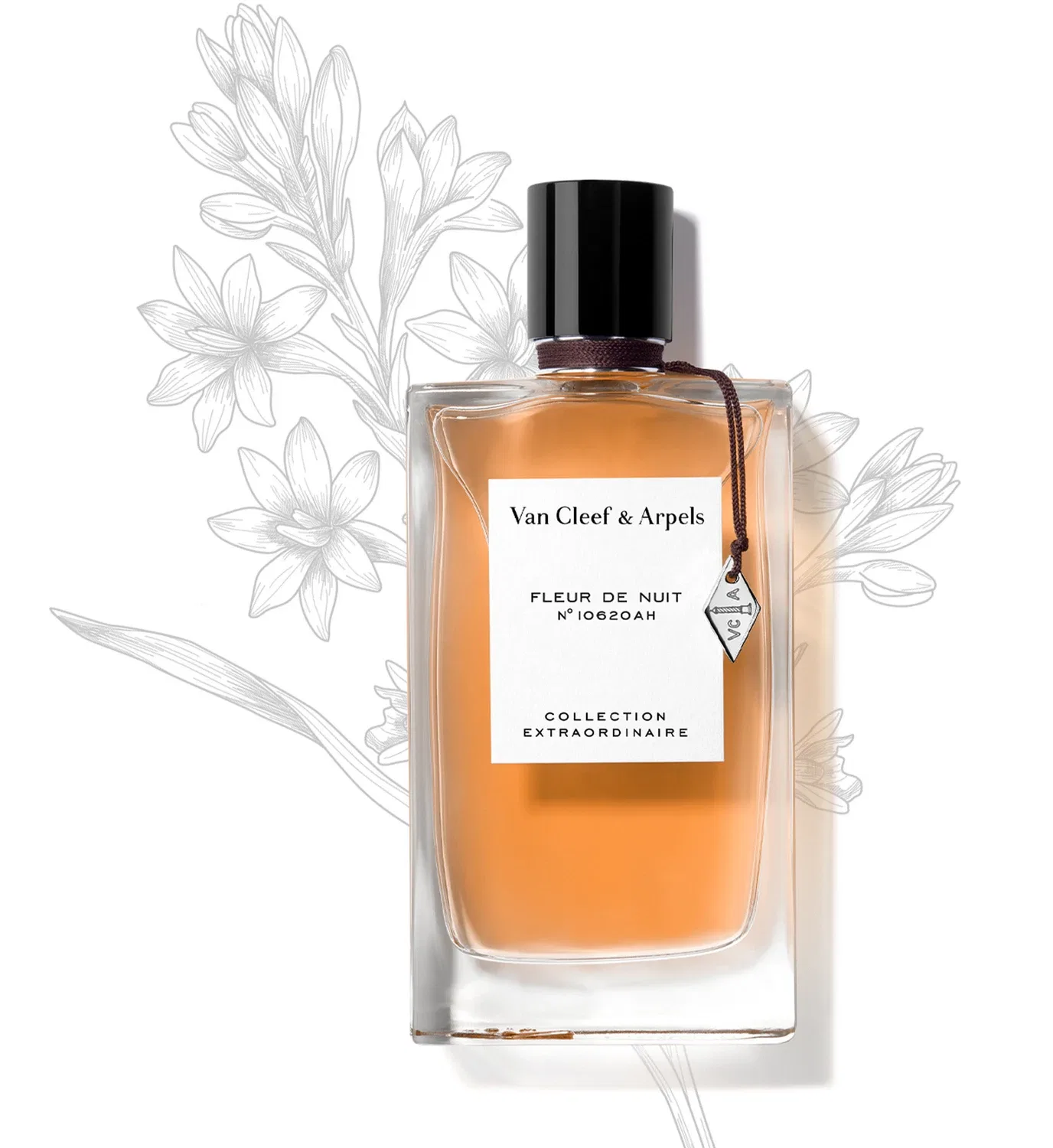 Цветок Ночи - Парфюмерная вода Van Cleef & Arpels, коричневый — фото 2